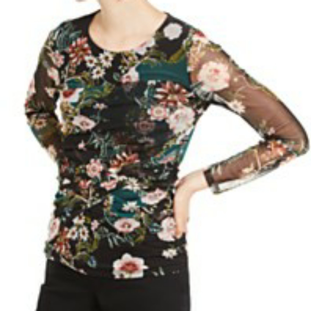 INC International Concepts Ruched Top